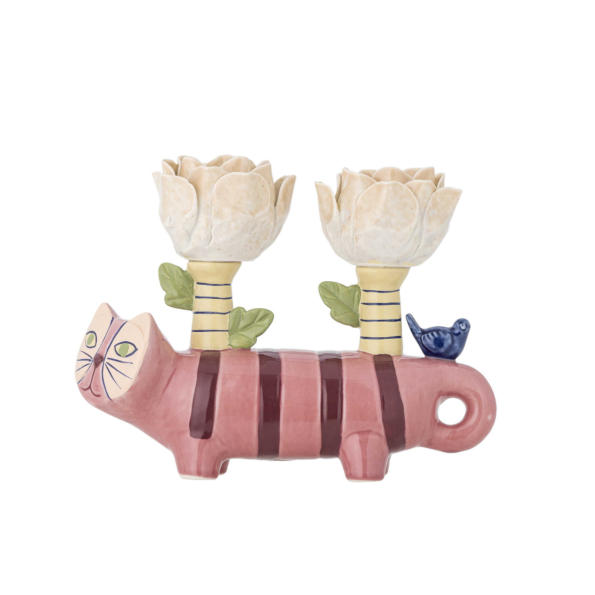 Bloomingville Missy Ljusstake, Multi Stengods