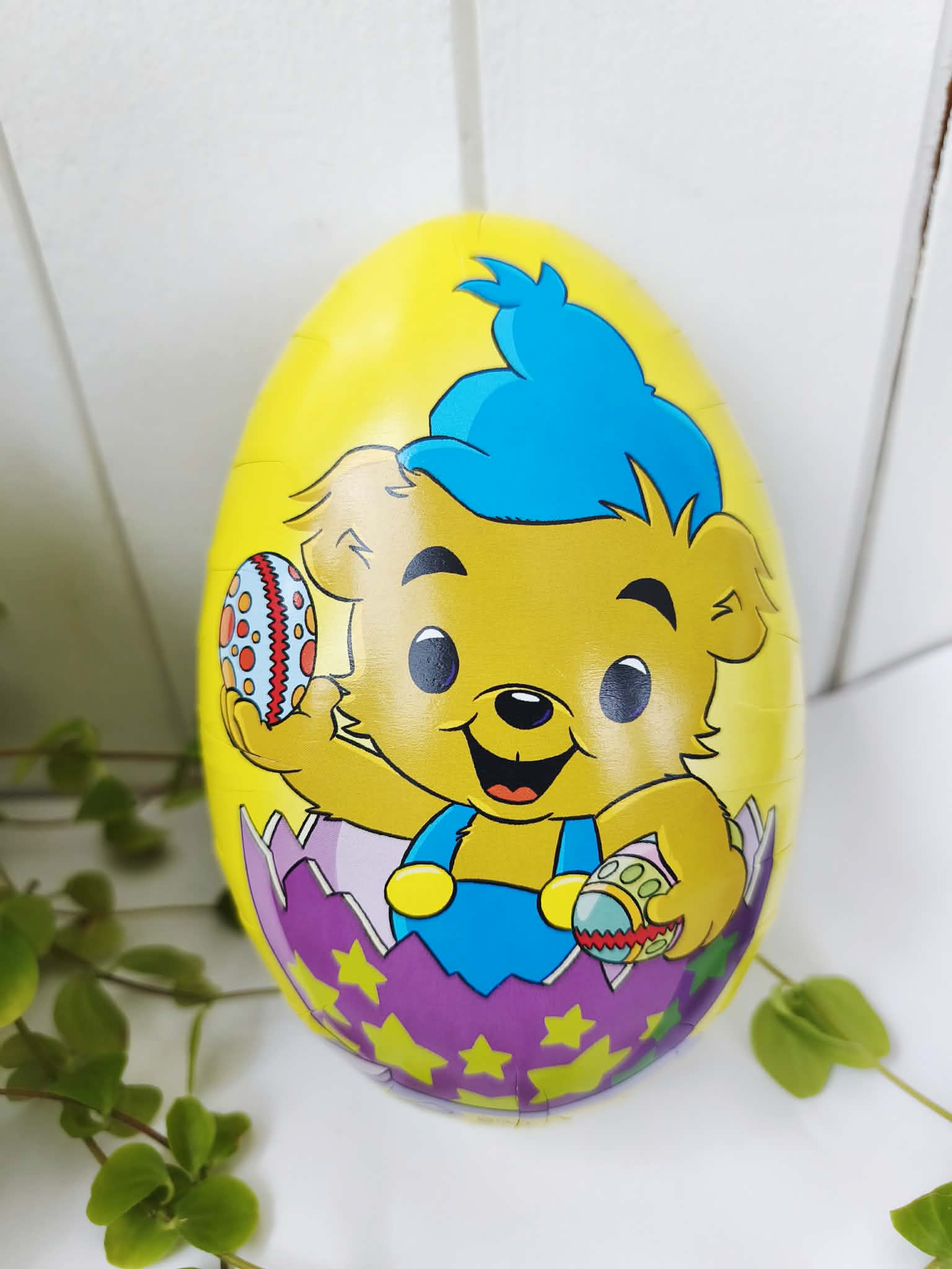 Påskägg Bamse - Gul