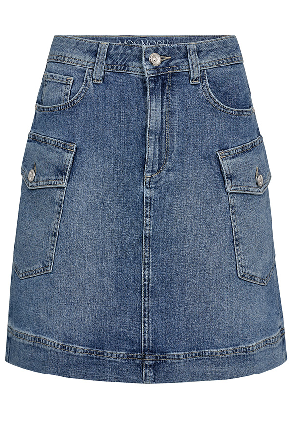 Mos Mosh - MMJacklyn Olesen Skirt Blue - 3