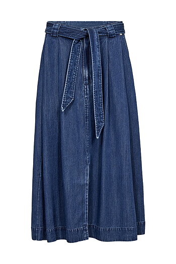 Mos Mosh - MMKoda Dinem Skirt Dark Blue