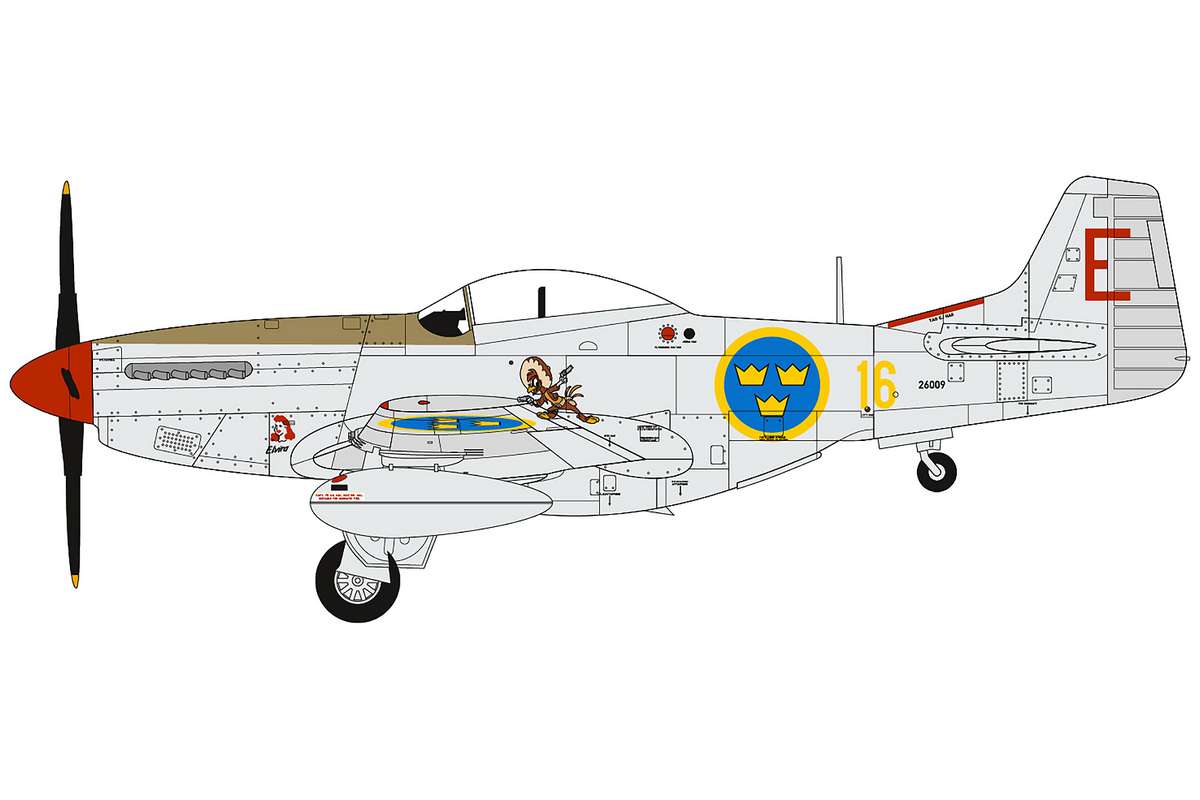 Airfix A40004 Swedish Air Force 100th anniversary set - 4