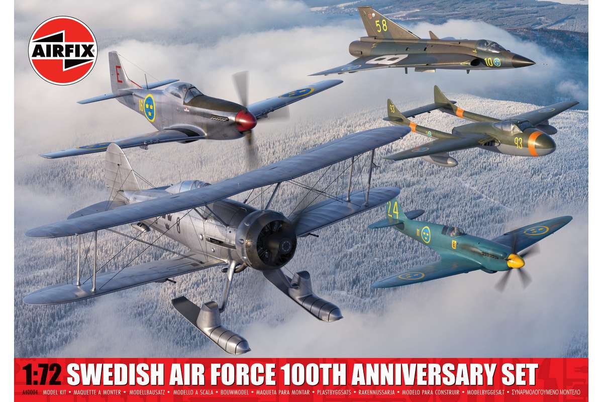 Airfix A40004 Swedish Air Force 100th anniversary set - 2
