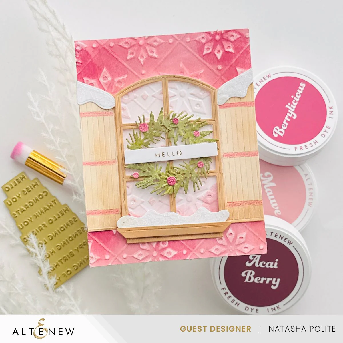 ALTENEW -Dried Petals Fresh Dye Ink Mini Cube Set - 10