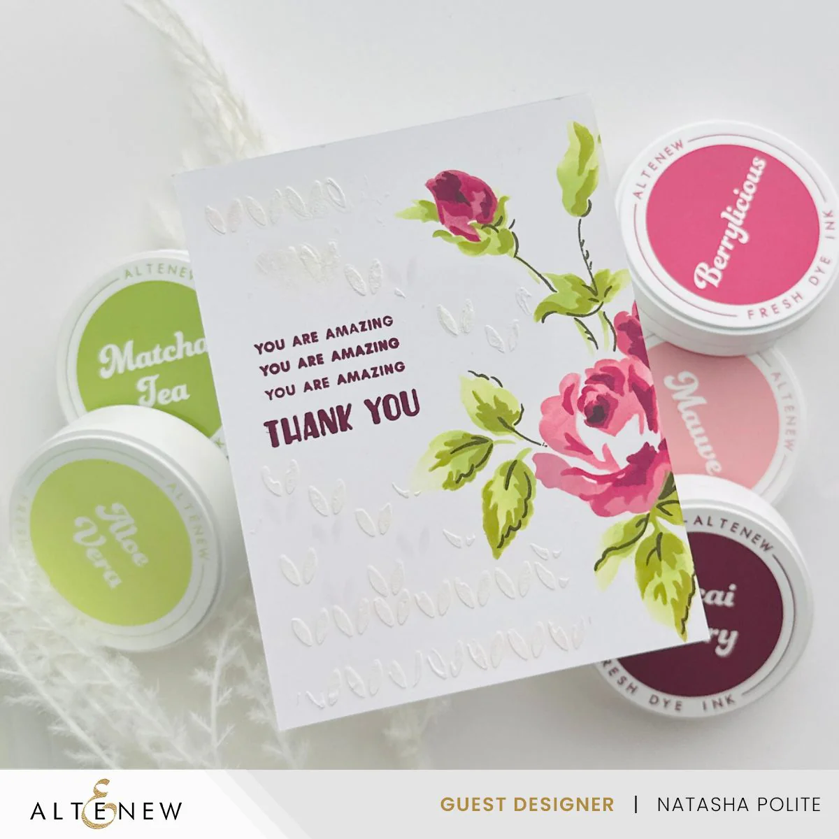 ALTENEW -Dried Petals Fresh Dye Ink Mini Cube Set - 9