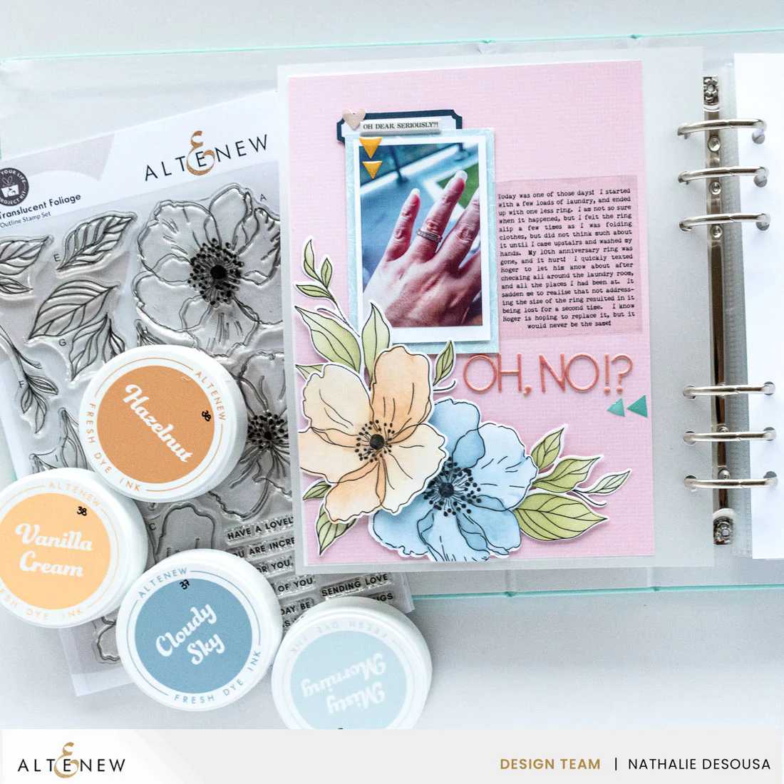 ALTENEW -Delectable Delights Fresh Dye Ink Mini Cube Set - 5