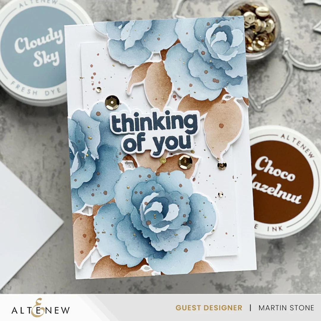 ALTENEW -Tranquility Fresh Dye Ink Mini Cube Set - 3