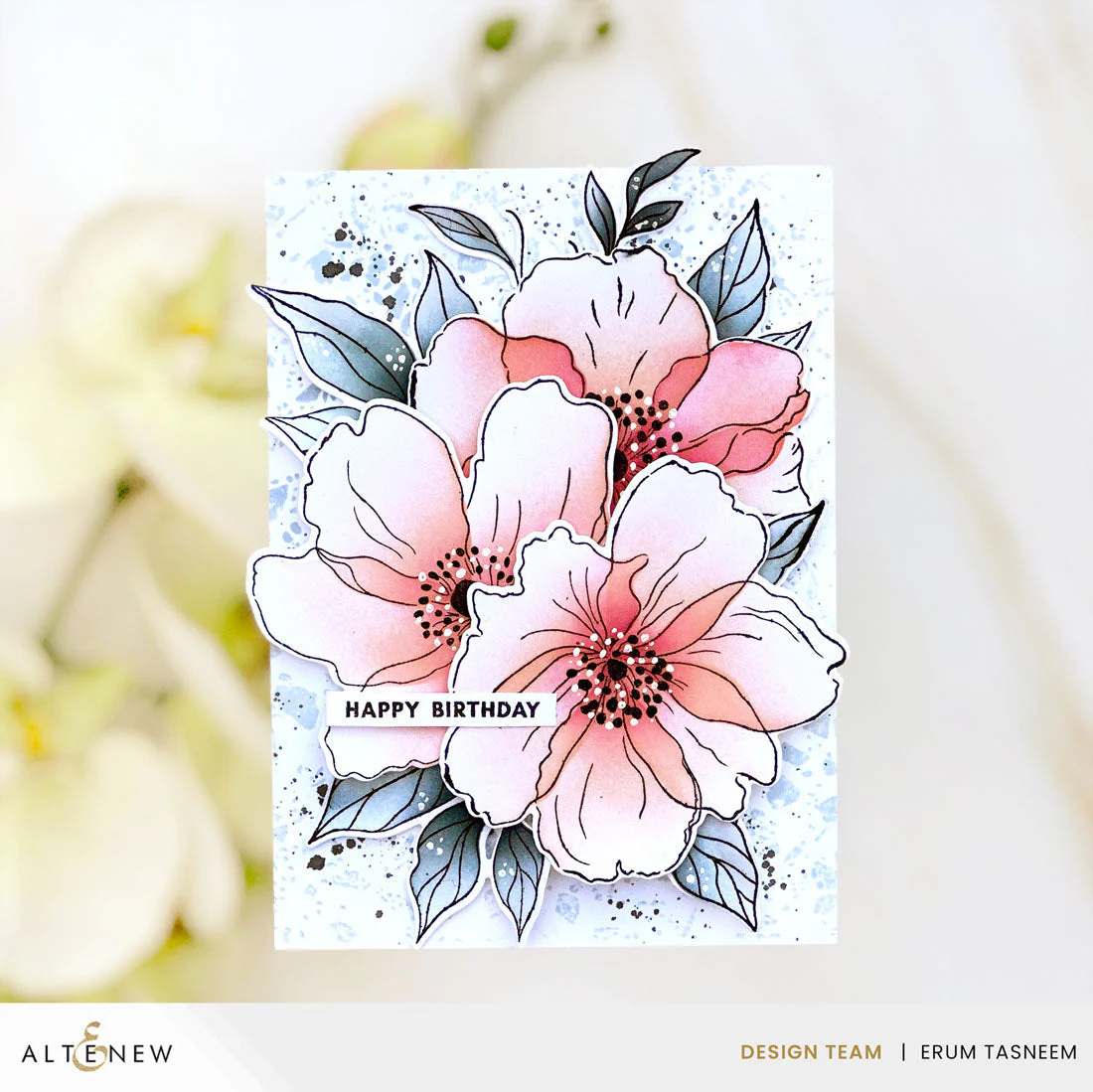 ALTENEW -Tranquility Fresh Dye Ink Mini Cube Set - 14