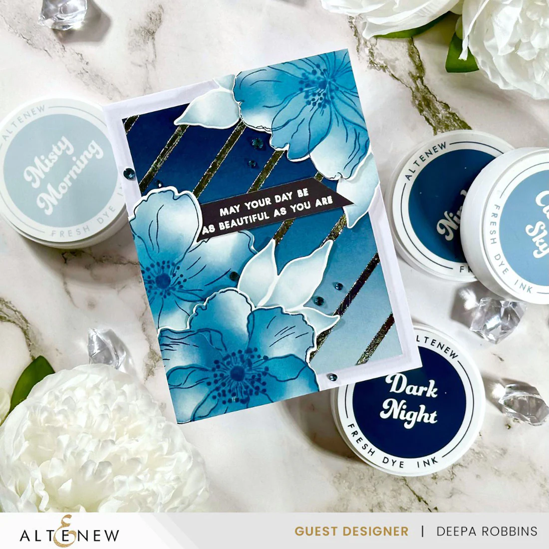 ALTENEW -Tranquility Fresh Dye Ink Mini Cube Set - 2