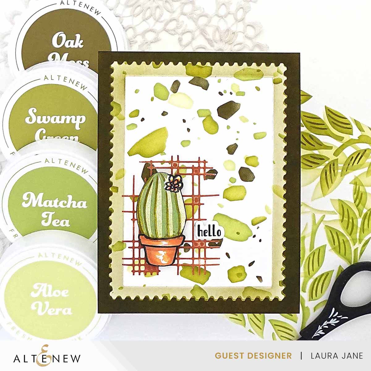 ALTENEW -Forest Trail Fresh Dye Ink Mini Cube Set - 10