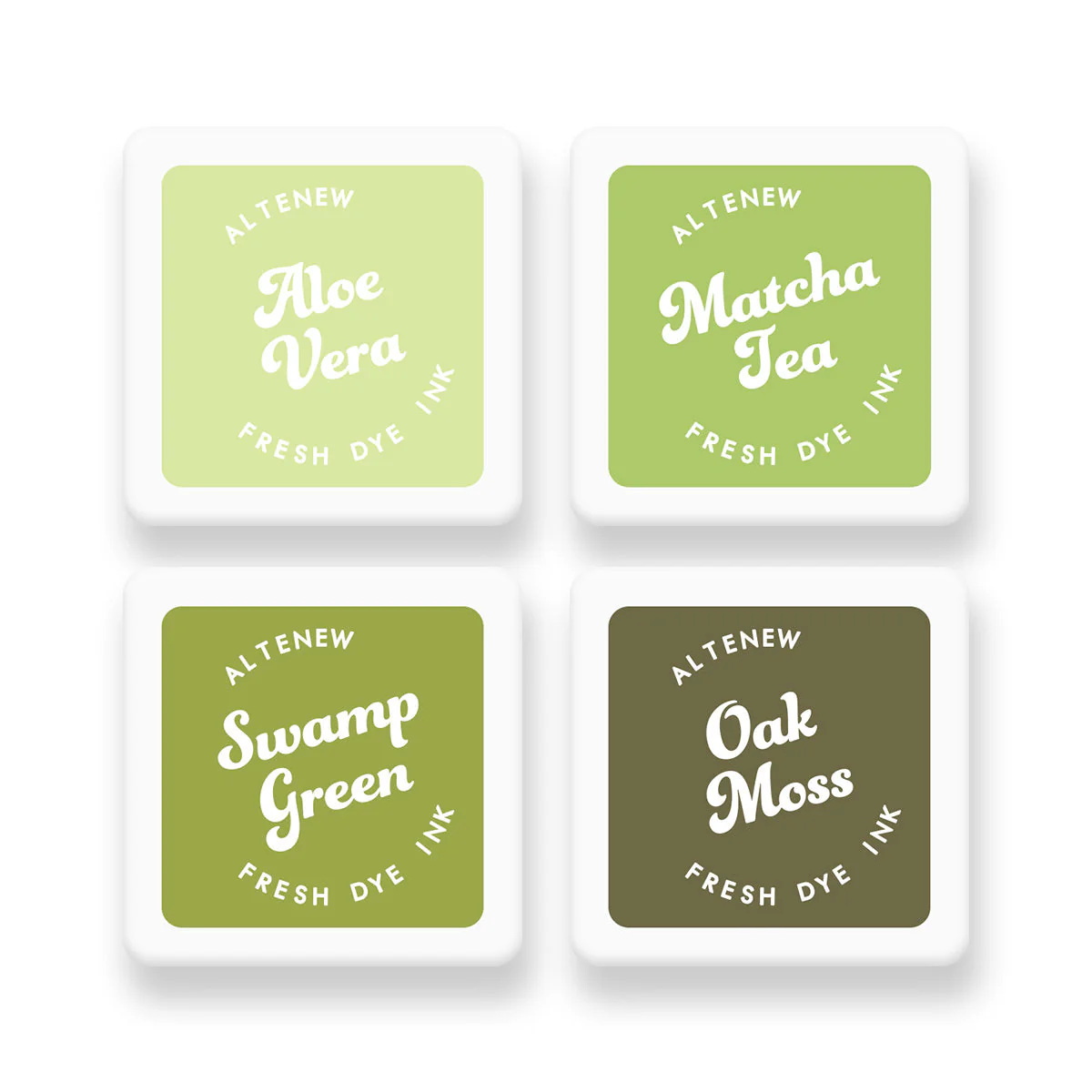 ALTENEW -Forest Trail Fresh Dye Ink Mini Cube Set