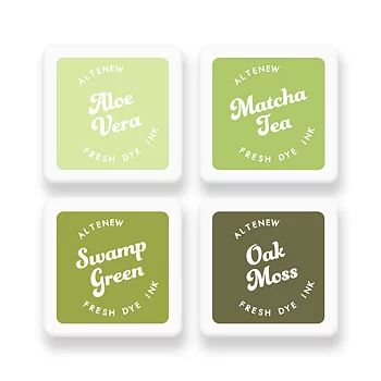 ALTENEW -Forest Trail Fresh Dye Ink Mini Cube Set
