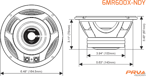 PRV Audio 6MR600X-NDY - 15