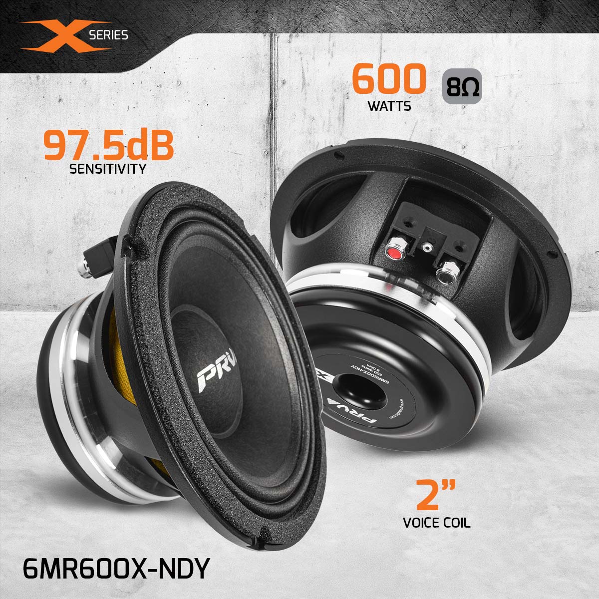 PRV Audio 6MR600X-NDY - 2