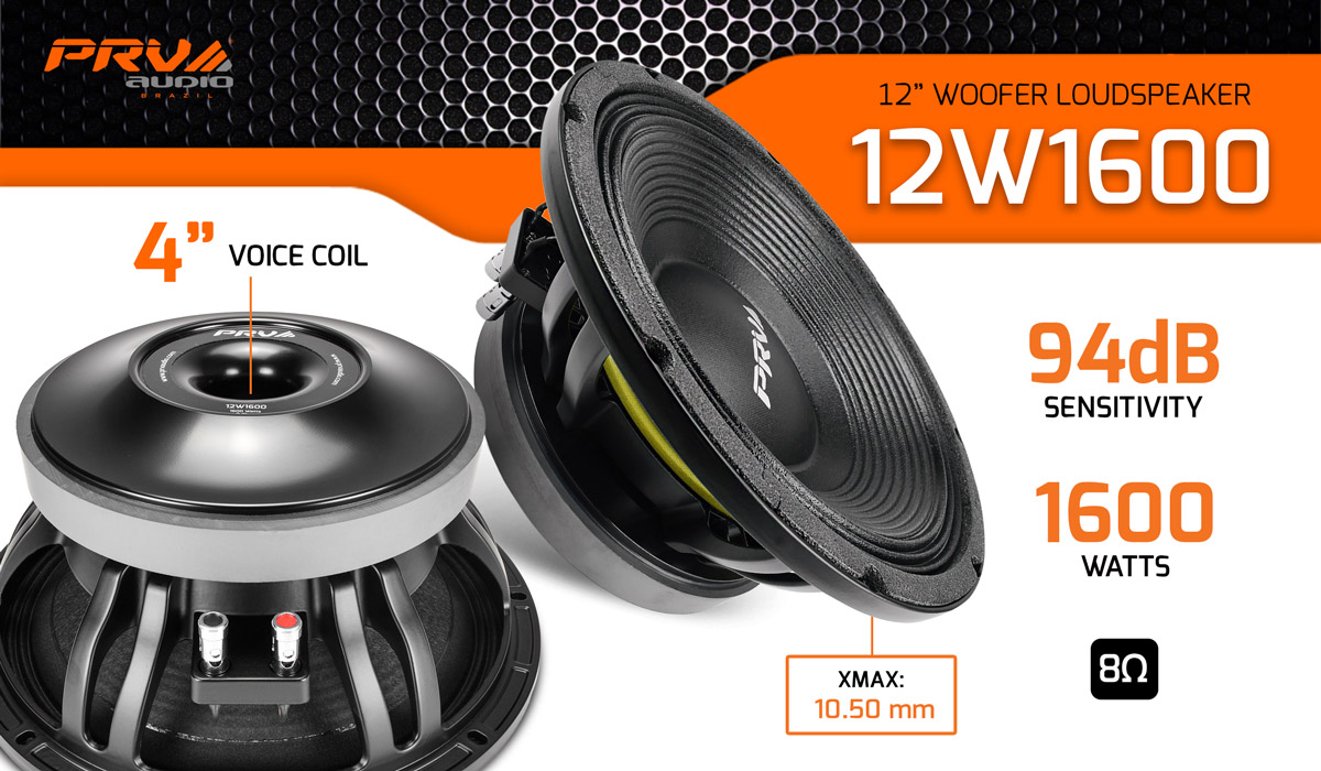 PRV Audio 12W1600 - 8