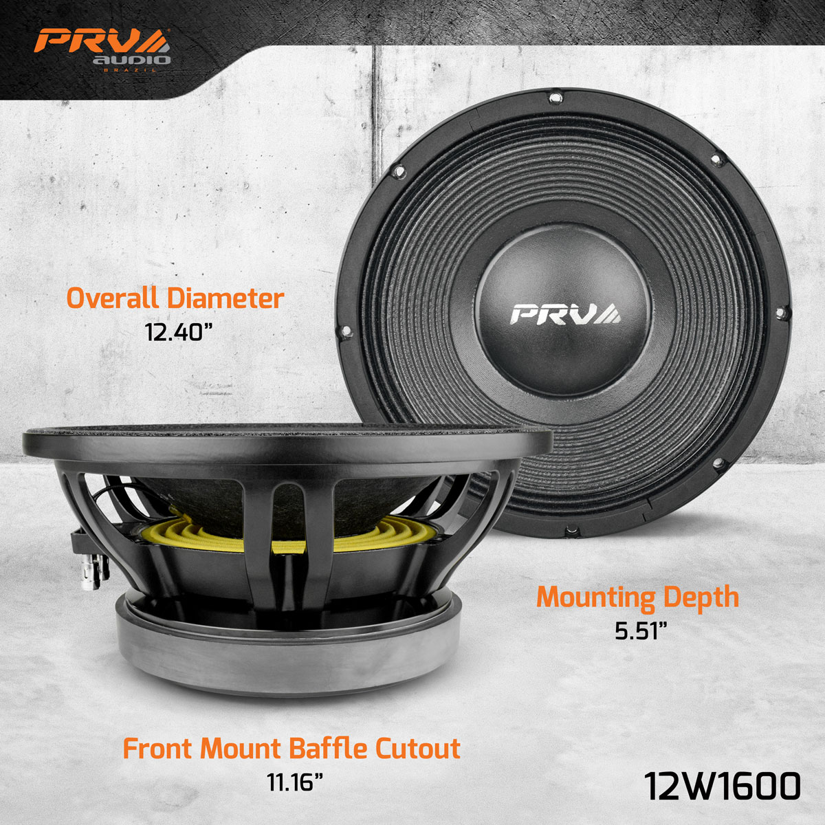 PRV Audio 12W1600 - 4