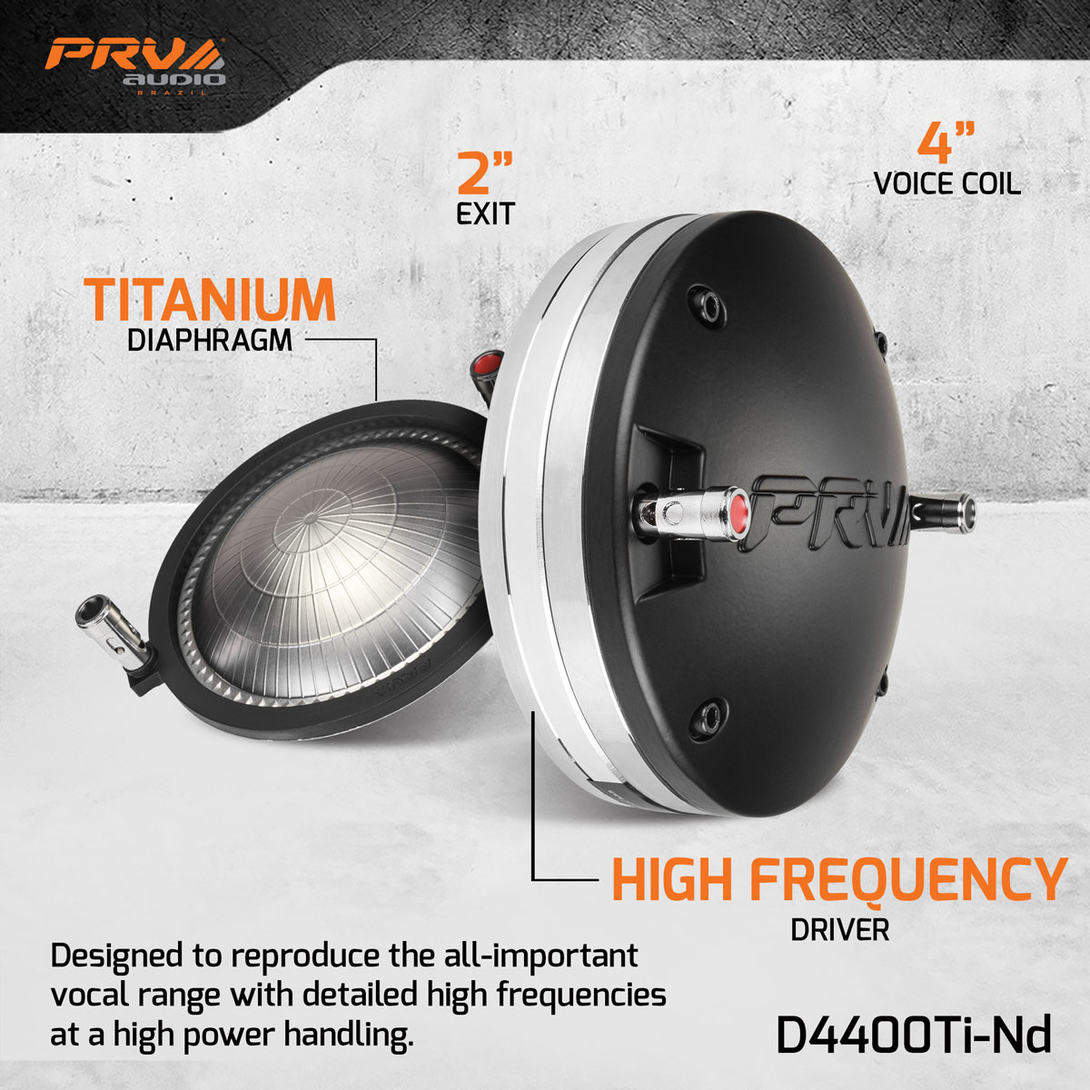 PRV Audio D4400Ti-Nd - 4