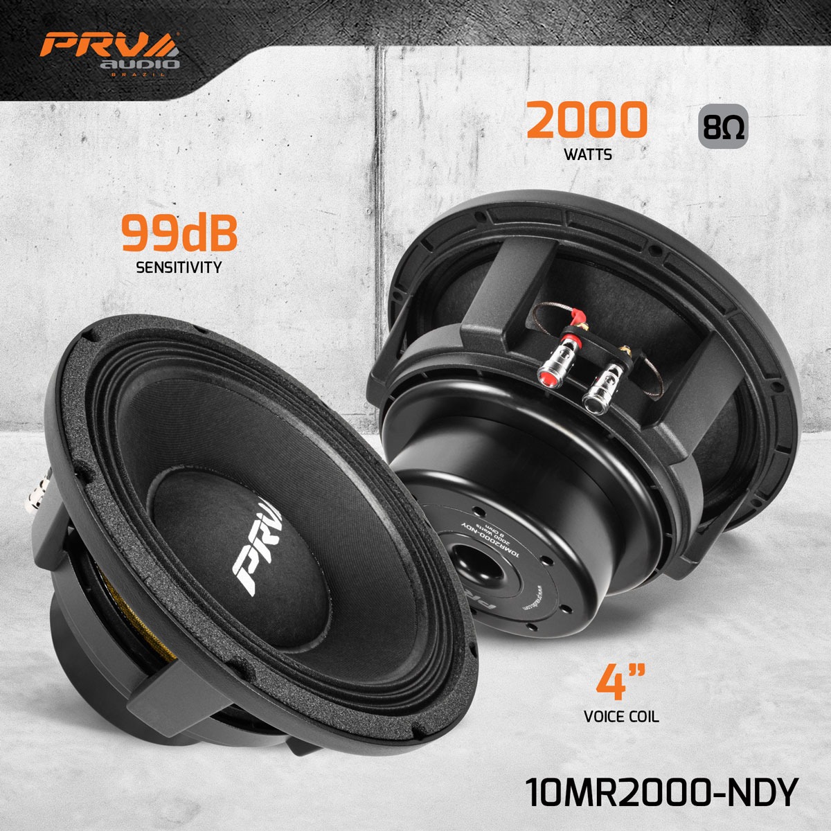 PRV Audio 10MR2000-NDY - 2