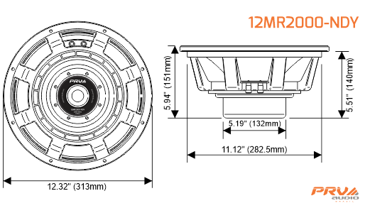 PRV Audio 12MR2000-NDY - 12