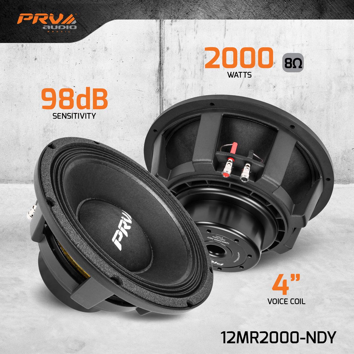 PRV Audio 12MR2000-NDY - 2