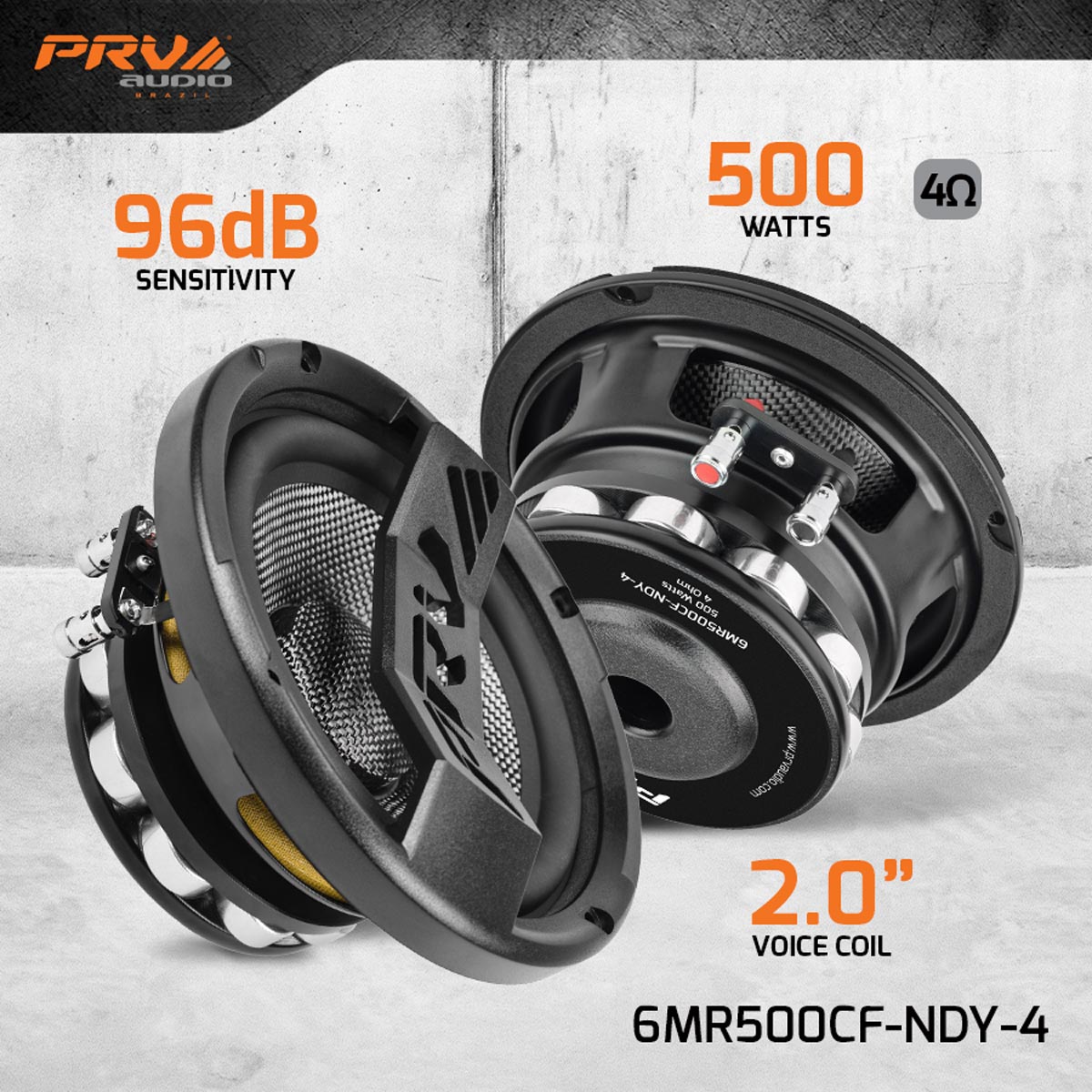 PRV Audio 6MR500CF-NDY-4  - 2