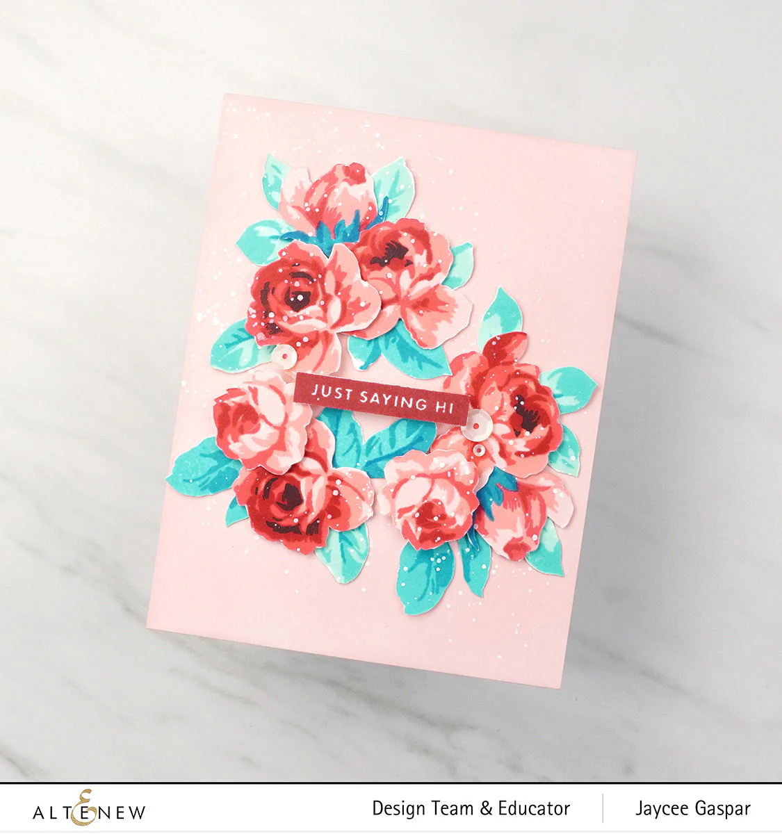 ALTENEW -Red Sunset Fresh Dye Ink Mini Cube Set - 3