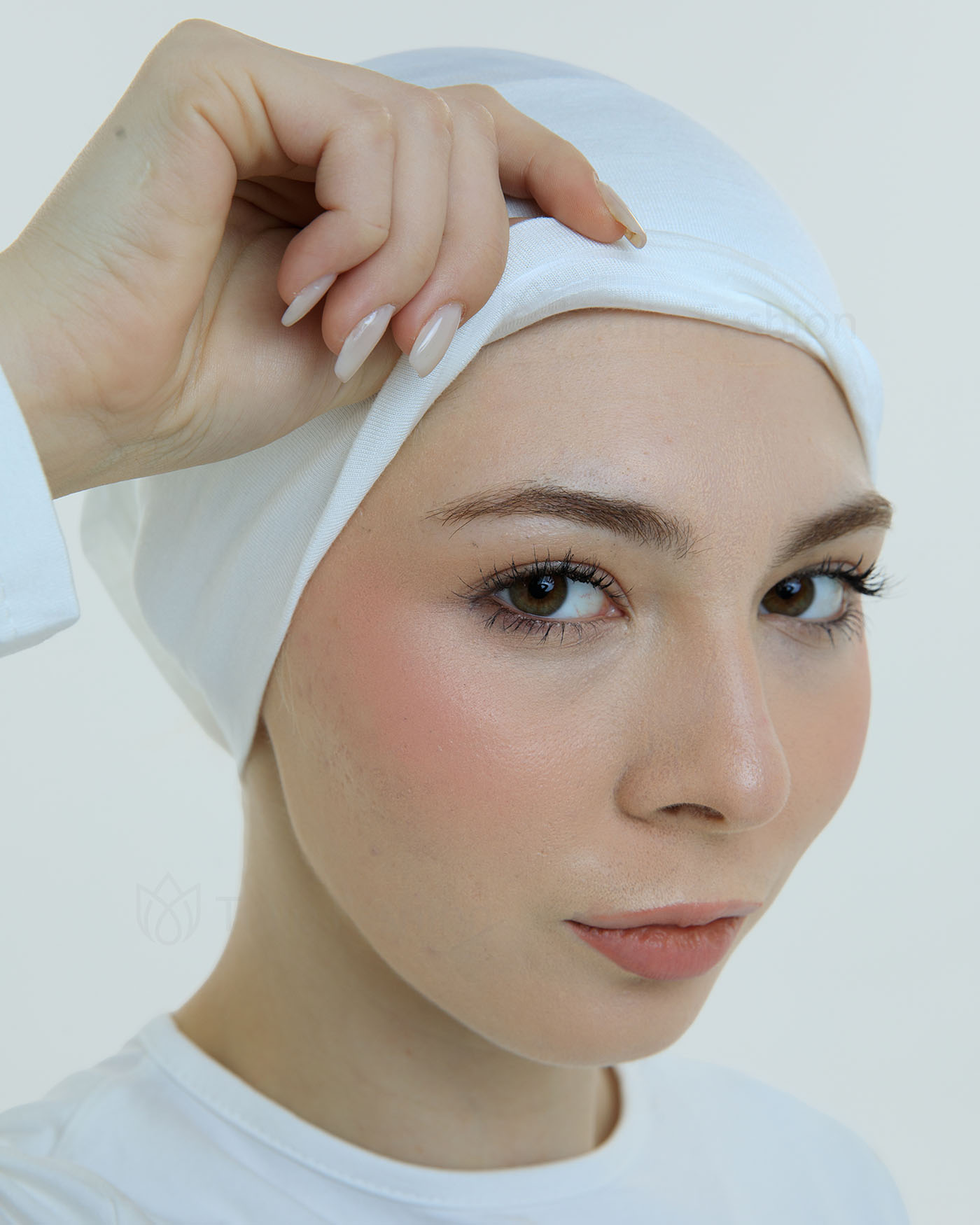 Underscarf - Breathable Practical Non-slip - White - 3