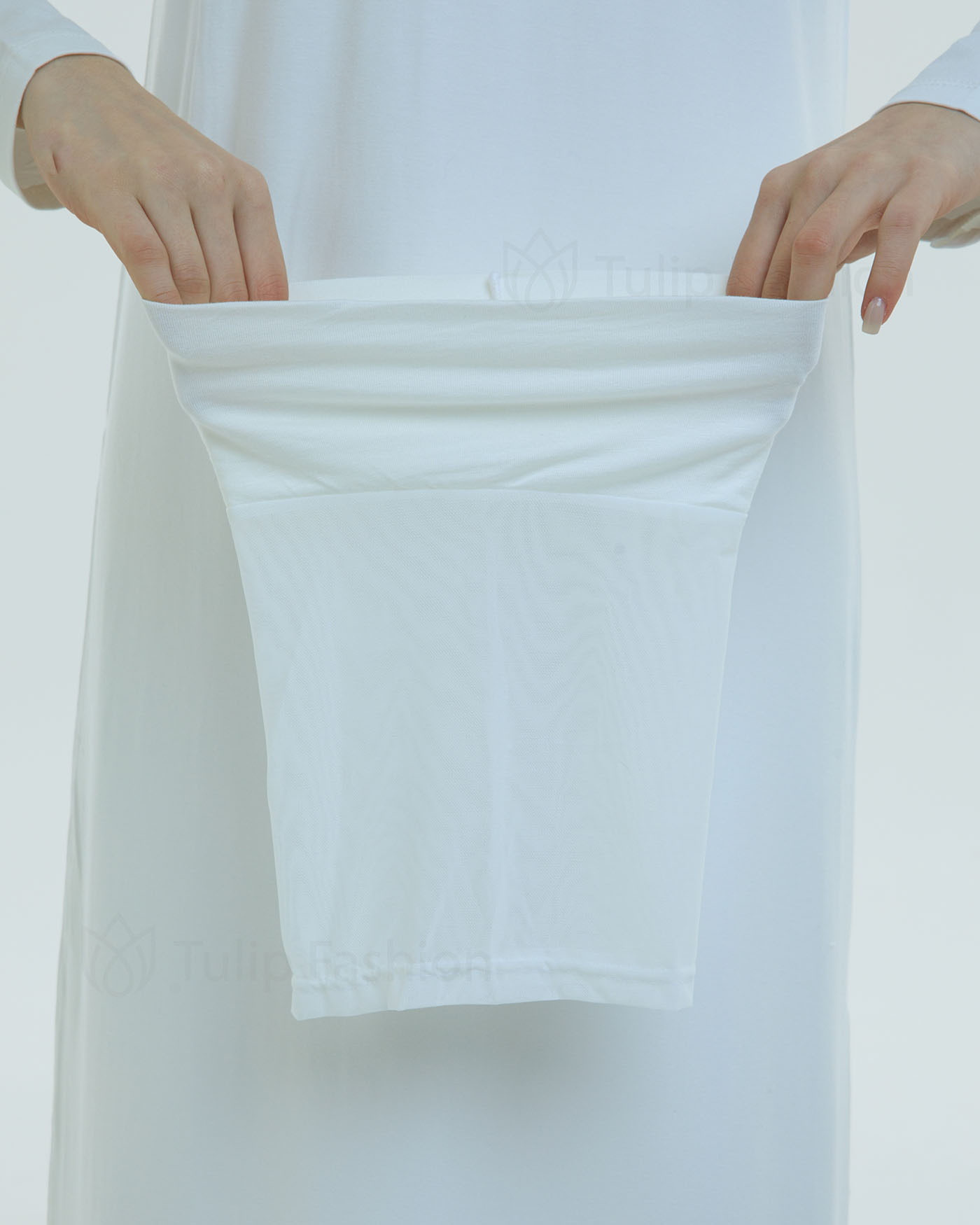 Underscarf - Breathable Practical Non-slip - White - 4