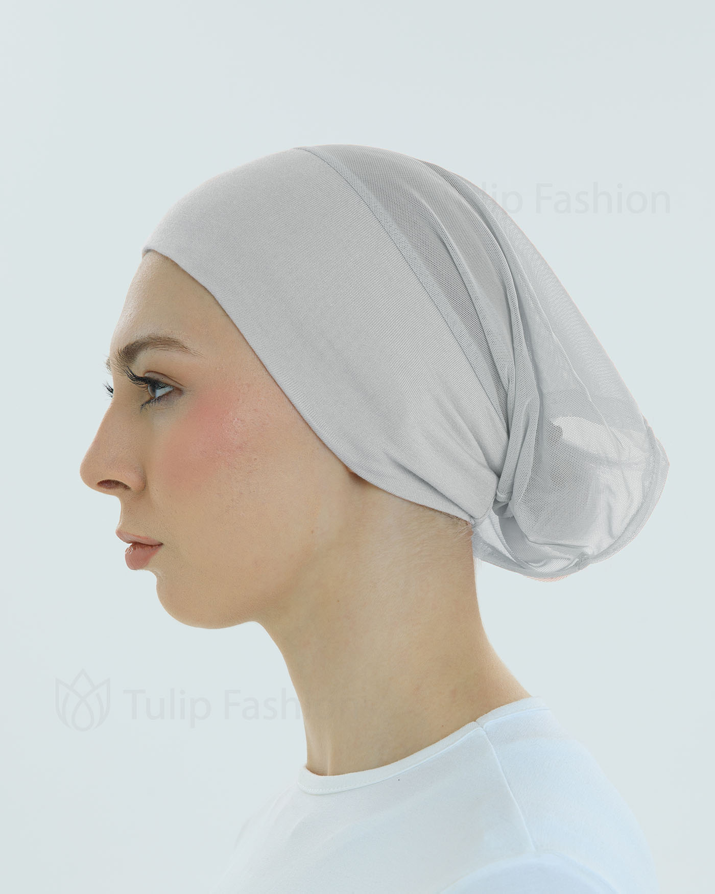 Underscarf - Breathable Practical Non-slip - Light Gray - 4