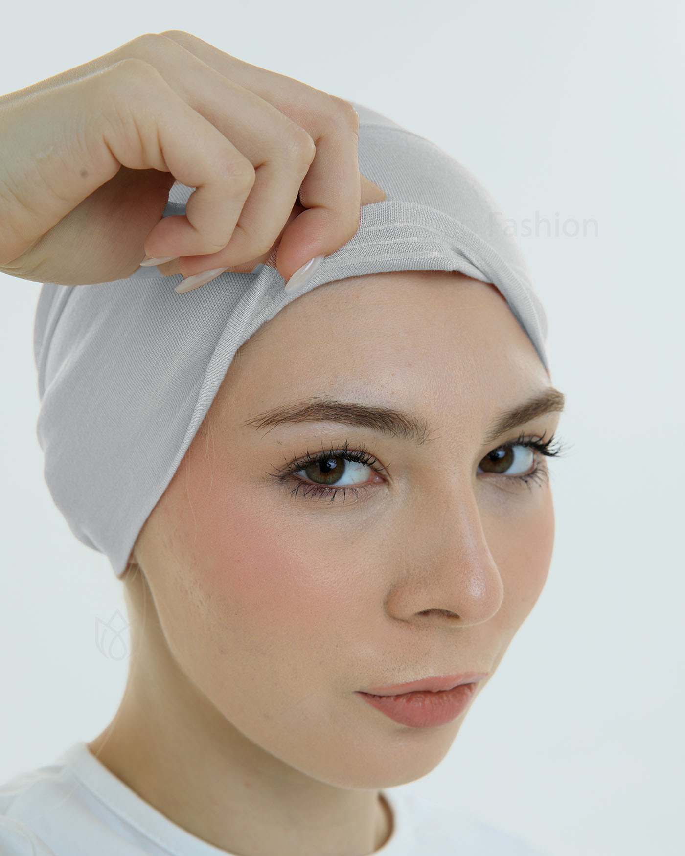 Underscarf - Breathable Practical Non-slip - Light Gray - 3