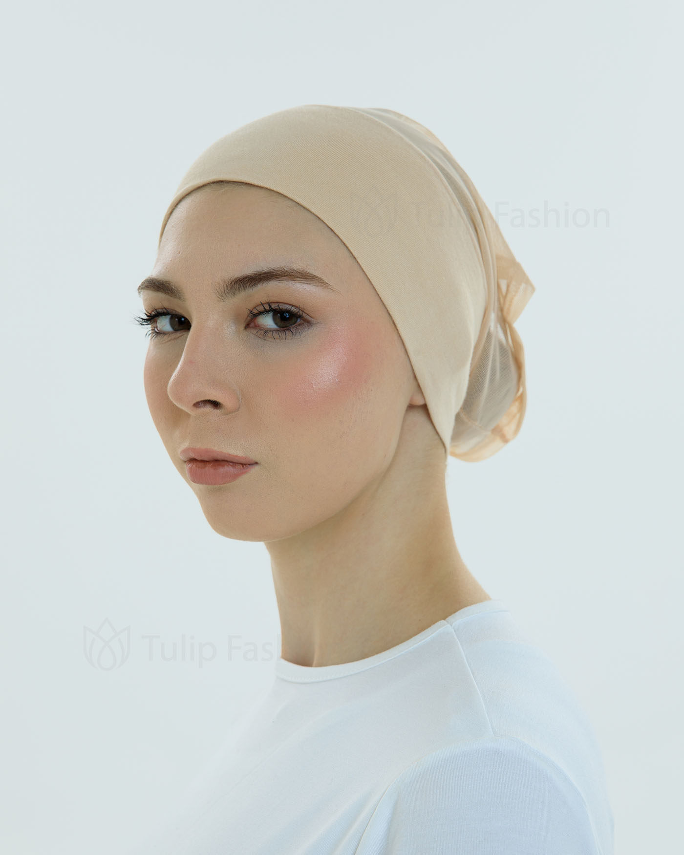 Underscarf - Breathable Practical Non-slip - Light Beige - 4