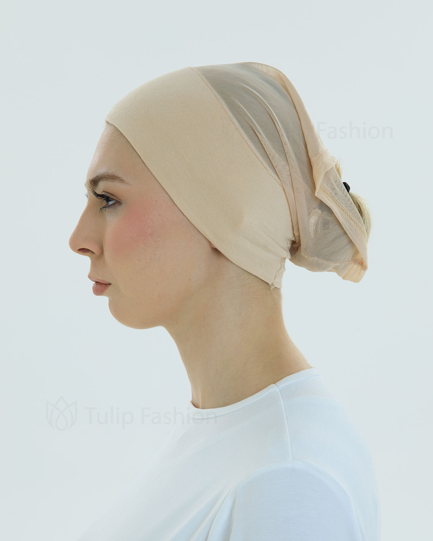 Underscarf - Breathable Practical Non-slip - Light Beige - 3