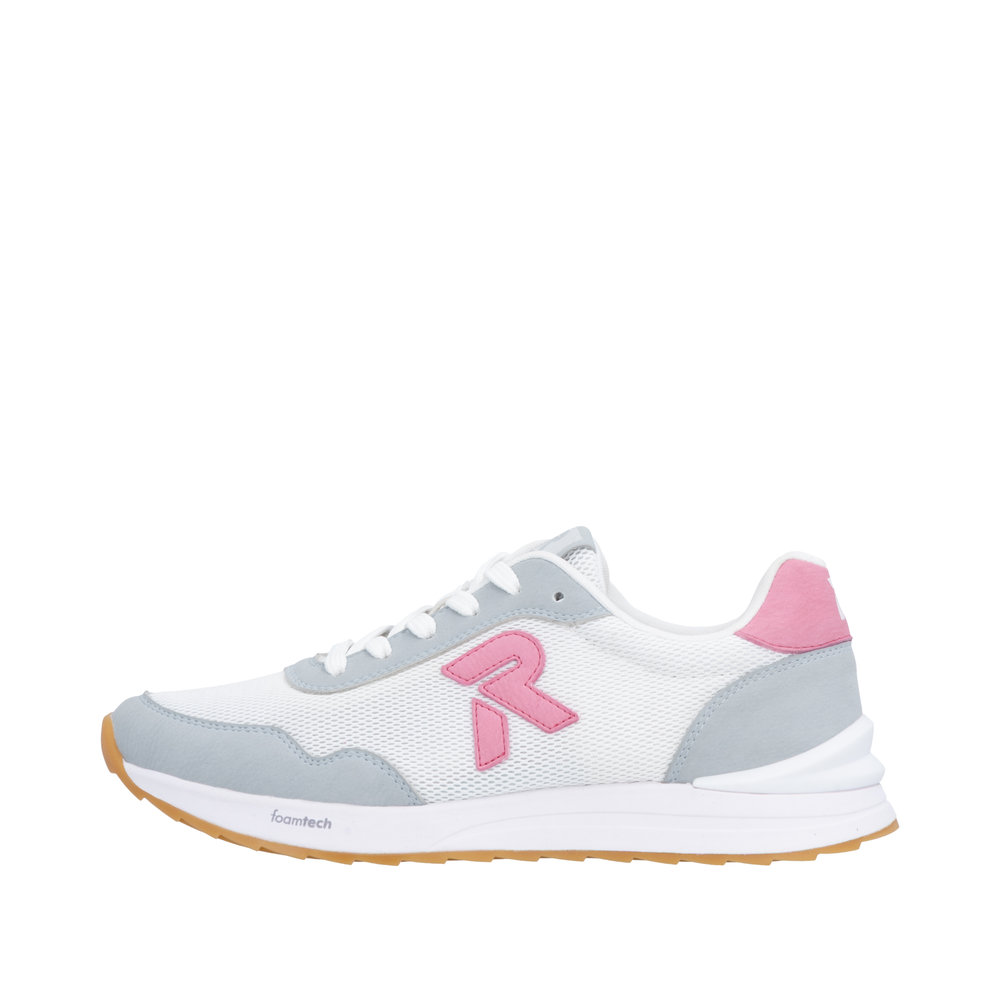 Rieker Damsneakers Vit/Grå - 5