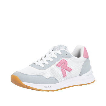 Rieker Damsneakers Vit/Grå