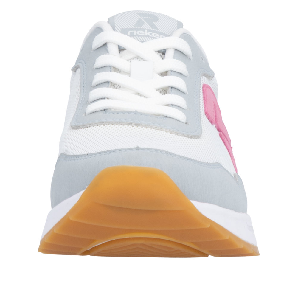 Rieker Damsneakers Vit/Grå - 6
