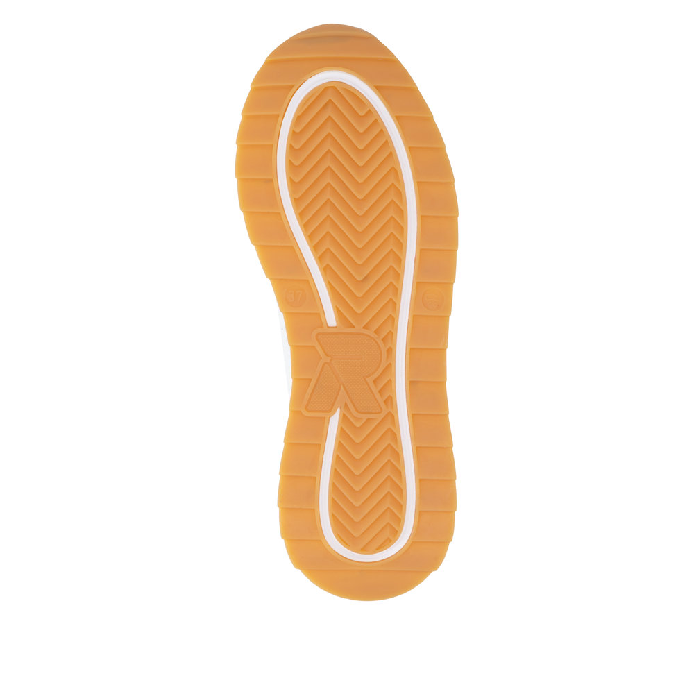 Rieker Damsneakers Vit/Grå - 7