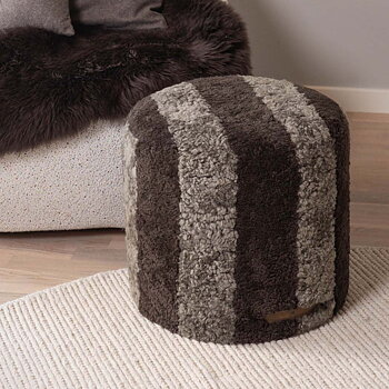 Randy Sheepskin puff (several choices) - Shepherd
