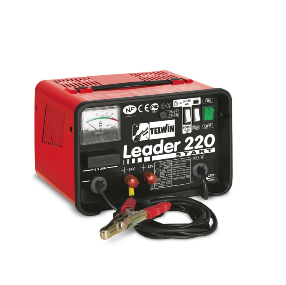 BATTERILADDARE TELWIN 220 START 12-24V