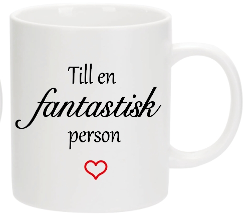 Mug Fantastisk person