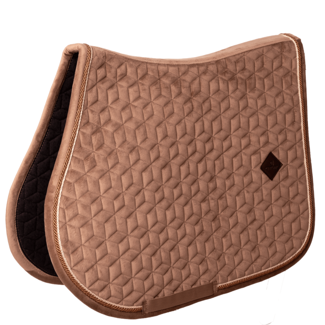 KENTUCKY VELVET SADDLE PAD VELVET JUMPING - 10