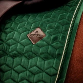 KENTUCKY VELVET SADDLE PAD VELVET JUMPING - 18