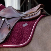 KENTUCKY VELVET SADDLE PAD VELVET JUMPING - 21