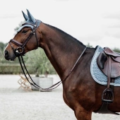 KENTUCKY VELVET SADDLE PAD VELVET JUMPING - 4