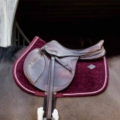 KENTUCKY VELVET SADDLE PAD VELVET JUMPING - 20