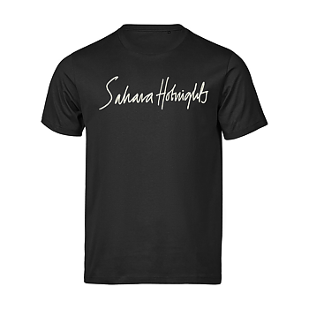 Sahara Hotnights - T-shirt, Logo (Black)
