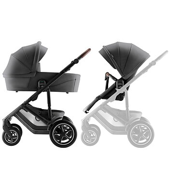 Britax Smile 5Z inkl Liggdel - Mineral Grey ~ Visningsexemplar ~