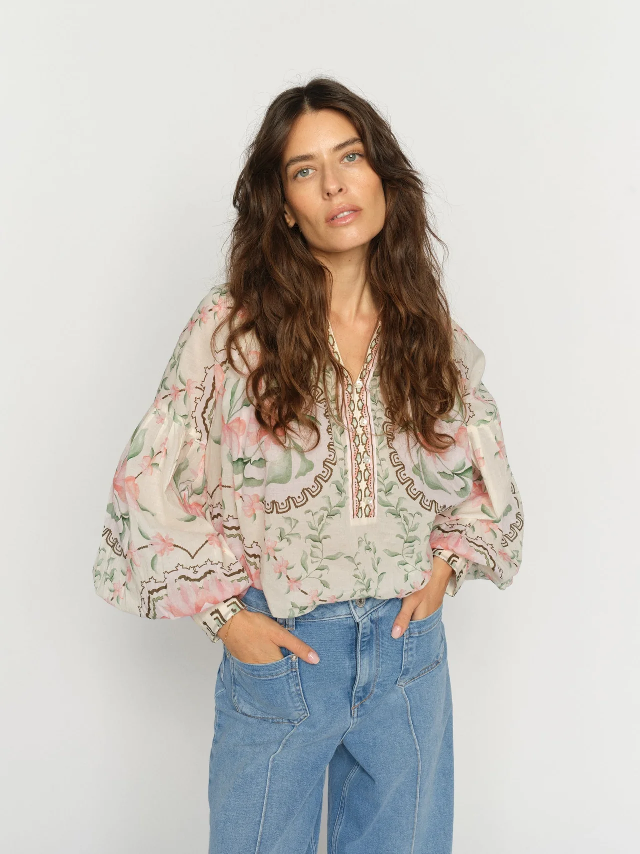 Mos Mosh Wylde Orchid Blouse - 2