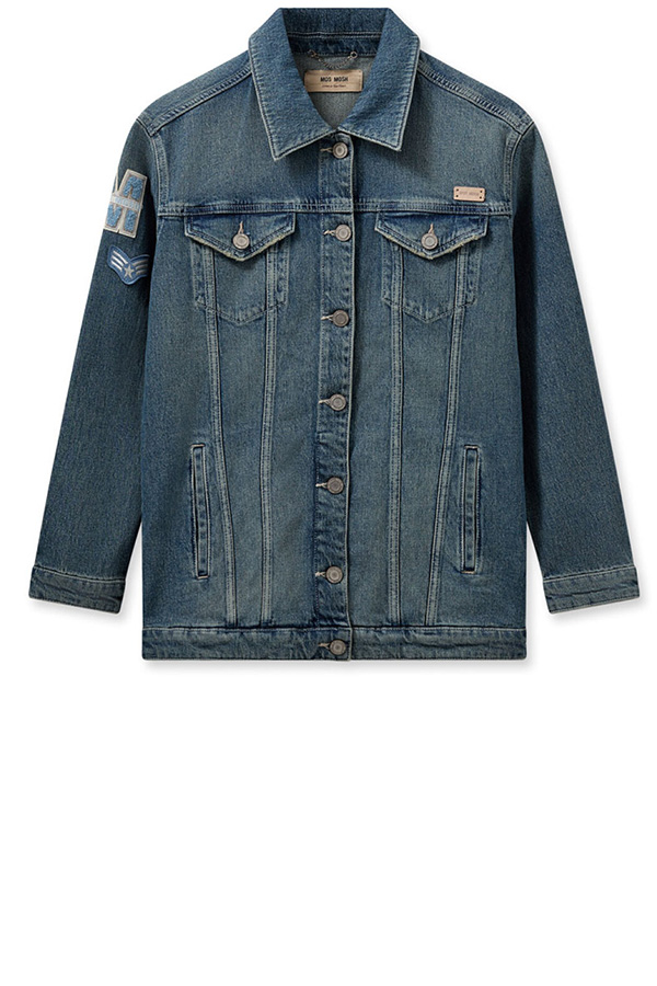 Mos Mosh - MMBaylee Mondra Jacket Blue - 4