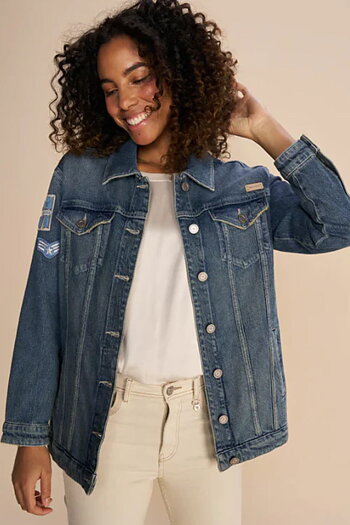 Mos Mosh - MMBaylee Mondra Jacket Blue
