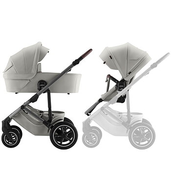 Britax Smile 5Z inkl Liggdel - Linen Grey