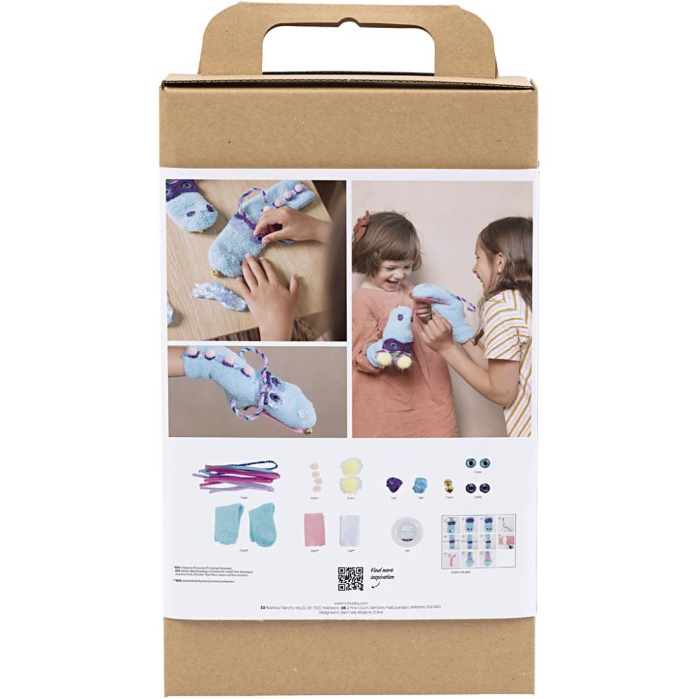 DIY kit -Strumpmonster - 2